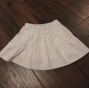 Faded Glory White girls skort skirt shorts